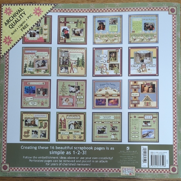 Set of 5 Scrapbooking Kits and Project Book - Picture 6 of 10